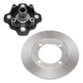 Front Wheel Hub & Brake Disc Rotor for Suzuki Eiger 400 (2002–2007)