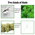 16" Leaf Bowl Bud Trimmer for Plants (Food Grade Silicone)