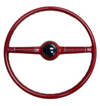 Steering Wheel Horn for 1940 Ford Deluxe Style 16 Inch Gloss Red (1939–1940)