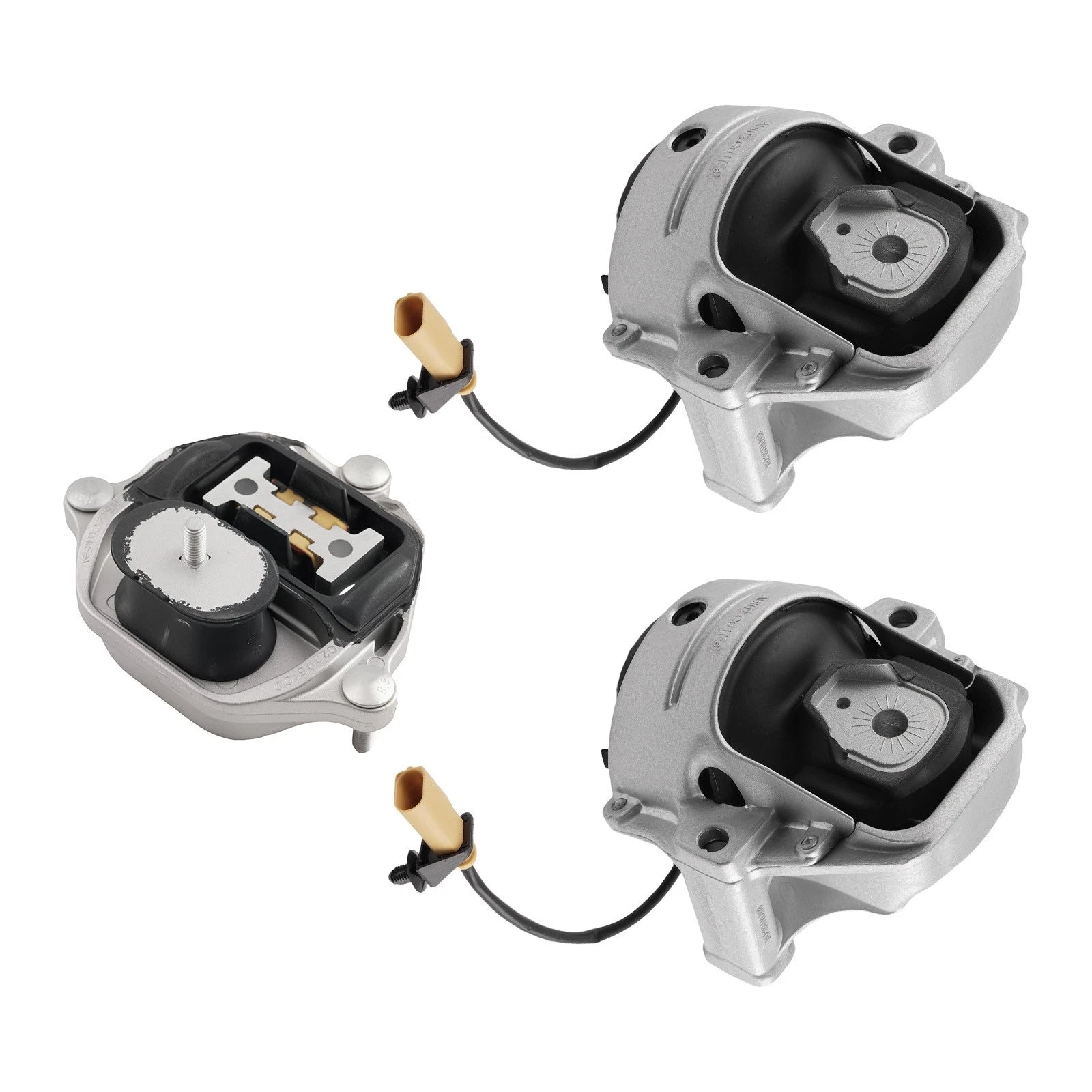 3X Motor & Transmission Mount for Audi A5/A5 Quattro L4 2.0L (2010–2012) EM-5966
