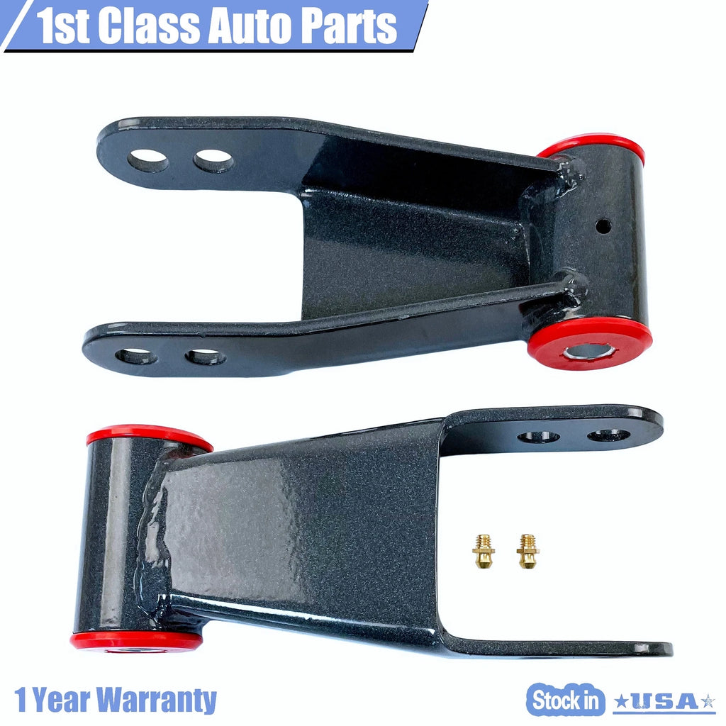 1"-2" Drop Lowering Shackles Leveling Kit for Ford F150 F100 (1973–1996)