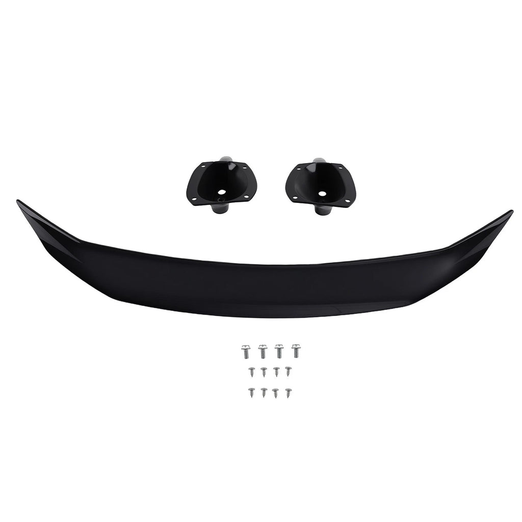 Trunk Wing Spoiler Gloss Black for Universal Sedan Cars (Easy Install)