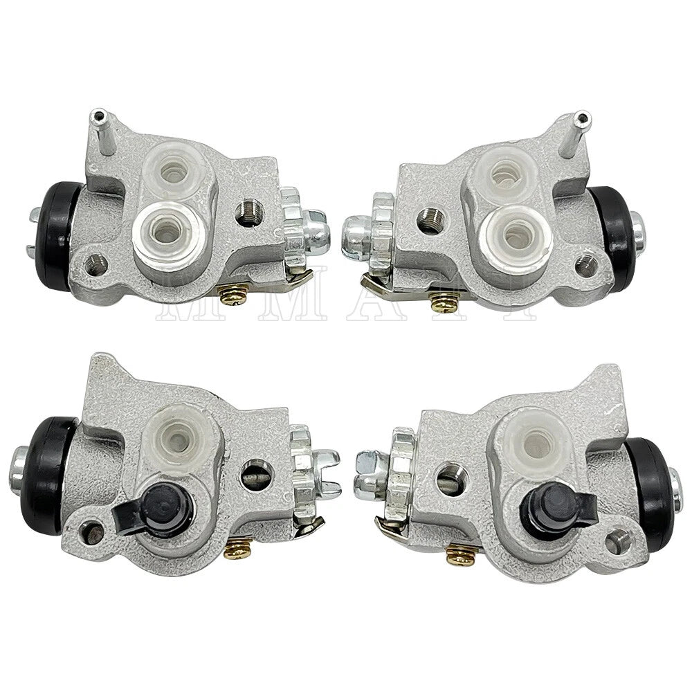 Front Brake Wheel Cylinders w/Shoes for Honda FourTrax TRX350 TRX350D (1986–1989)