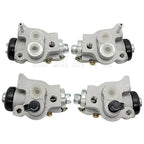 Front Brake Wheel Cylinders w/Shoes for Honda FourTrax TRX350 TRX350D (1986–1989)