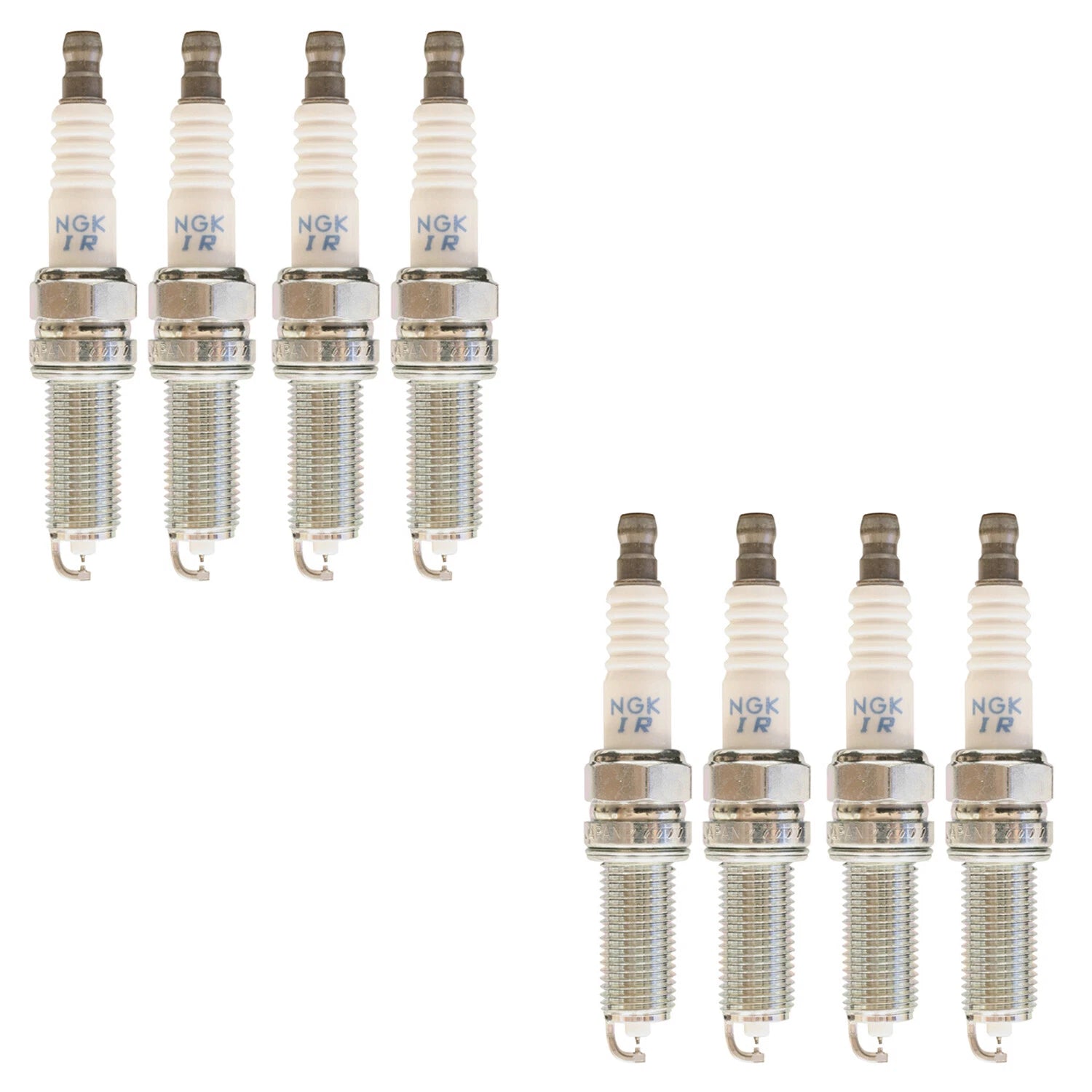 Set of 8 NGK Laser Iridium Spark Plugs for Hyundai Equus Kia K900 V8 (2011–2016)