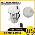 Fuel Pump Assembly for Toyota Camry 2.4L (2002–2006) P76796M 2920767 77020-06130 77020-06131