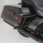 Hard Saddlebags Bracket Guard Crash Bar for Harley Touring (2014–2023)