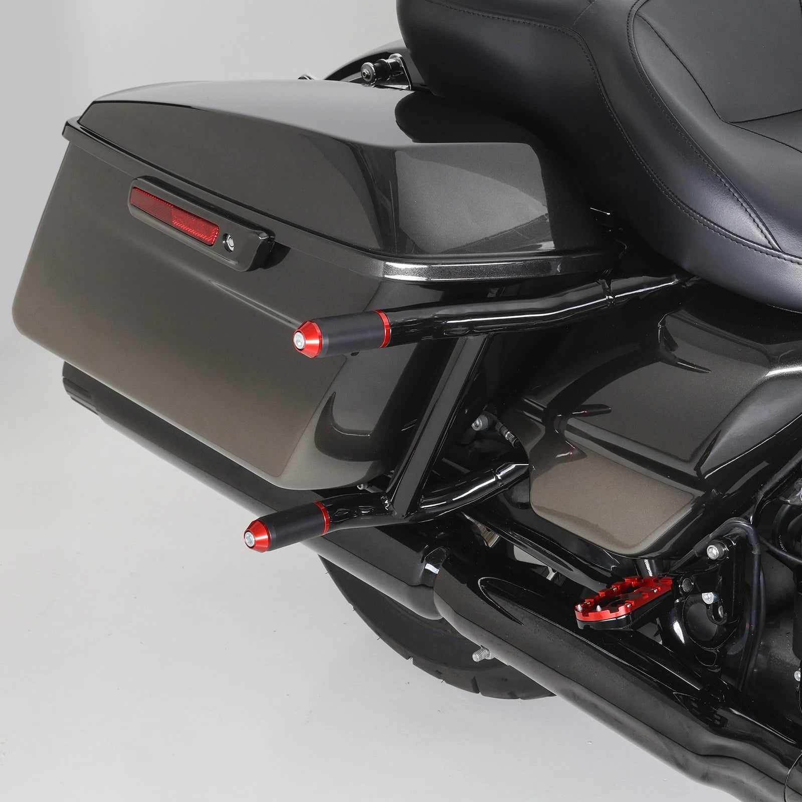 Hard Saddlebags Bracket Guard Crash Bar for Harley Touring (2014–2023)