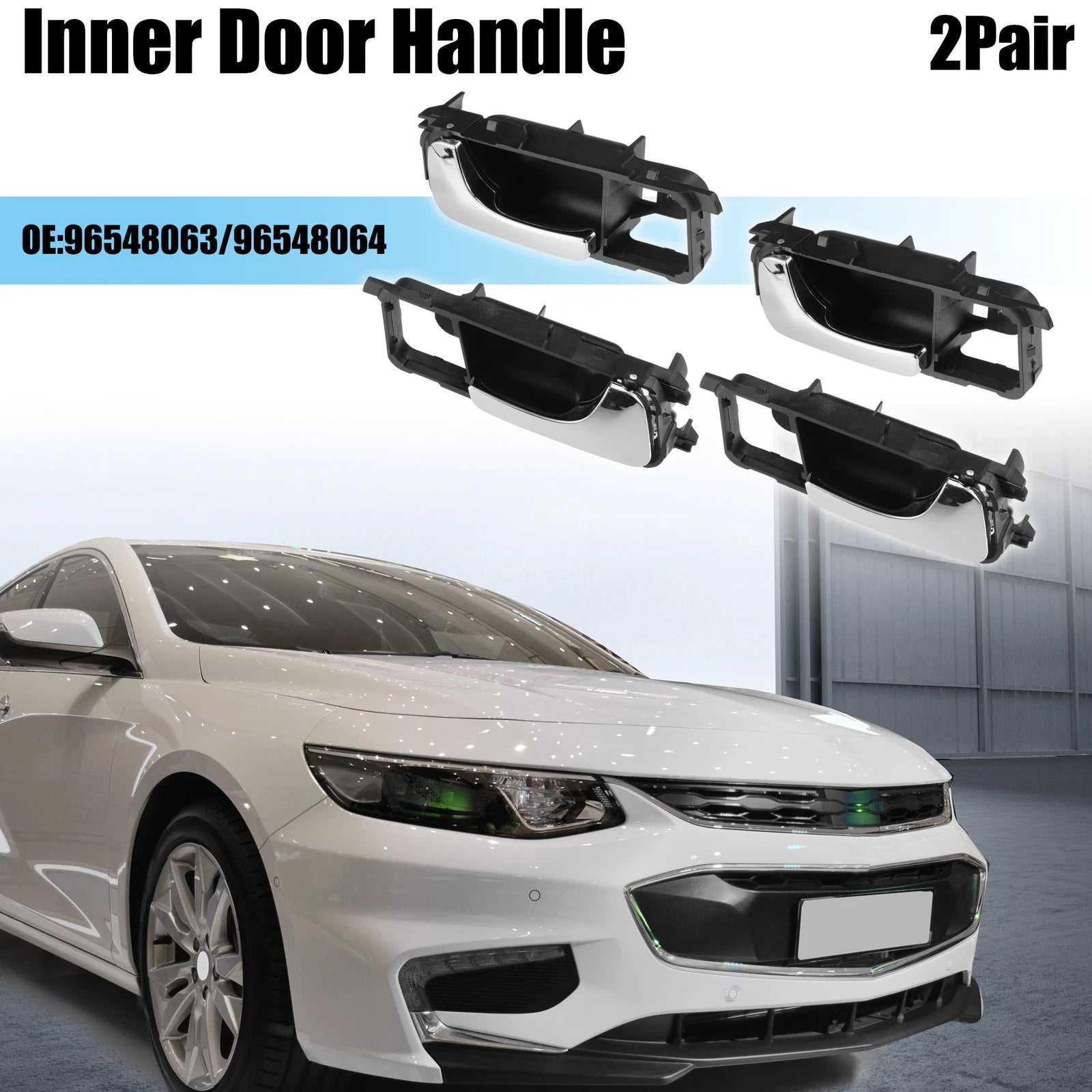 2X Door Handle for Chevrolet Optra (2004–2005) No. 96548063