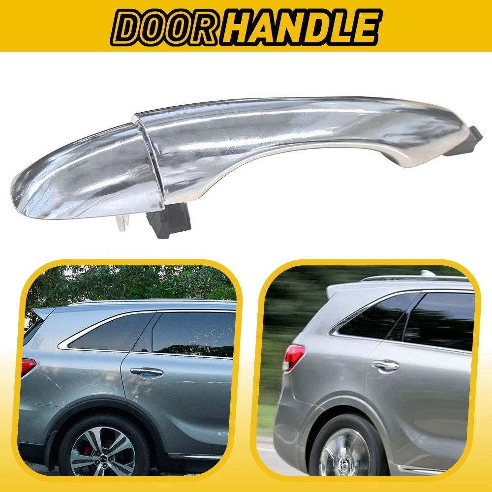 Chrome Outside Door Handle Set for Kia Sorento (2016–2020) 82661-C5010 83662-C5010