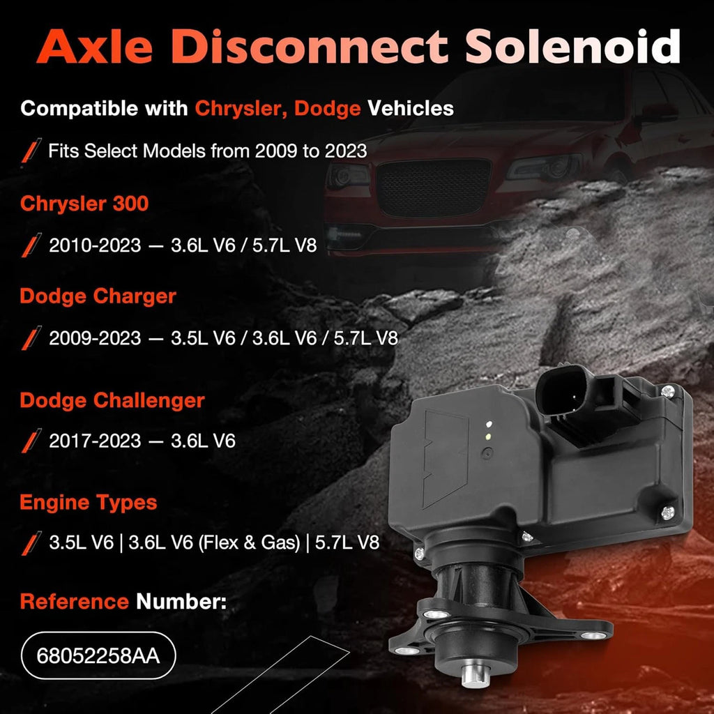 Axle Disconnect Solenoid Locker for Dodge Charger Chrysler 300 (2009-2023)