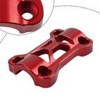 Handlebar Riser Mount Clamp Top Cover for Honda CB500X (2019–2022) Red