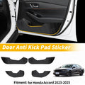 Car Door Anti Kick Pad Sticker Scratch Protector for Honda Accord (2023–2025)