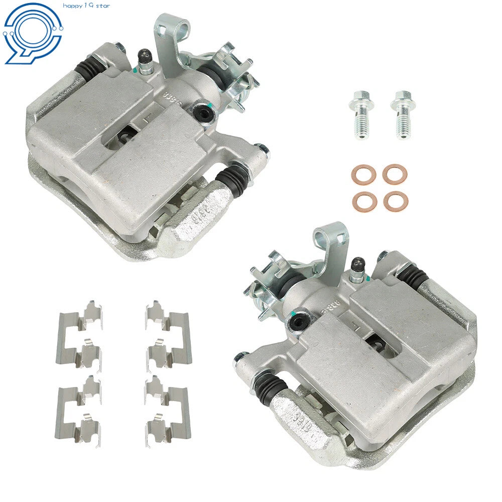 2x Rear Brake Calipers for Chevy Malibu HHR Pontiac G5 G6 Saturn Aura (2004–2009)