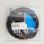 Drag Specialties Extended Stainless Steel Brake Line Kit for Harley Touring (2014–2023)