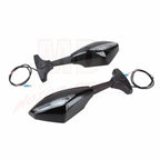 LED Turn Signals Rearview Mirrors for Suzuki GSXR 600 750 1000 (2001–2023)