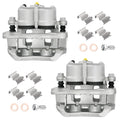 Pair Front Brake Calipers w/ Brackets for Mazda CX-9 (2007–2015) & Ford Edge (2012–2014)