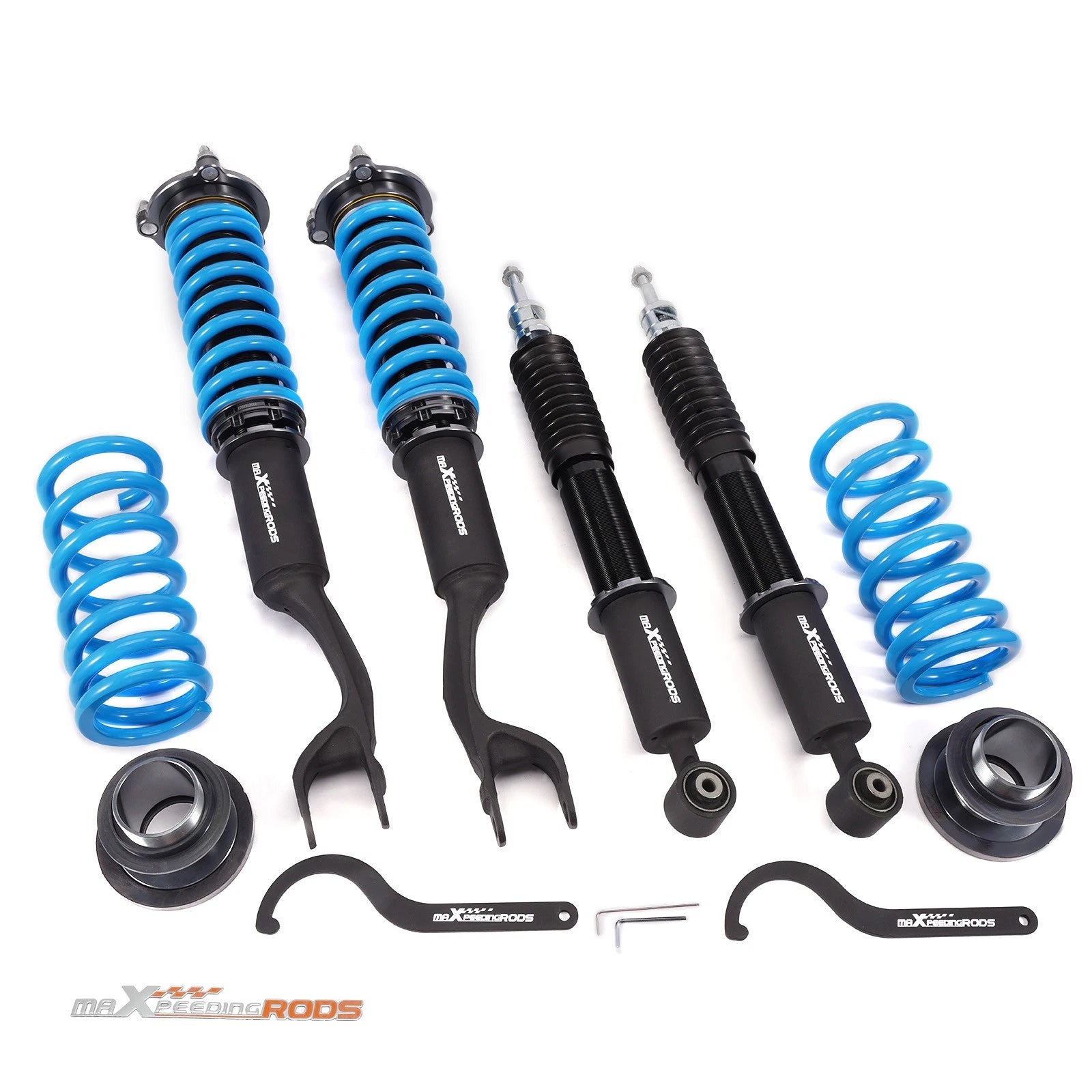 Coilovers 24 Way Adjustable Lowering Kit for Mercedes W205 4Matic Coupe (2017–2023)