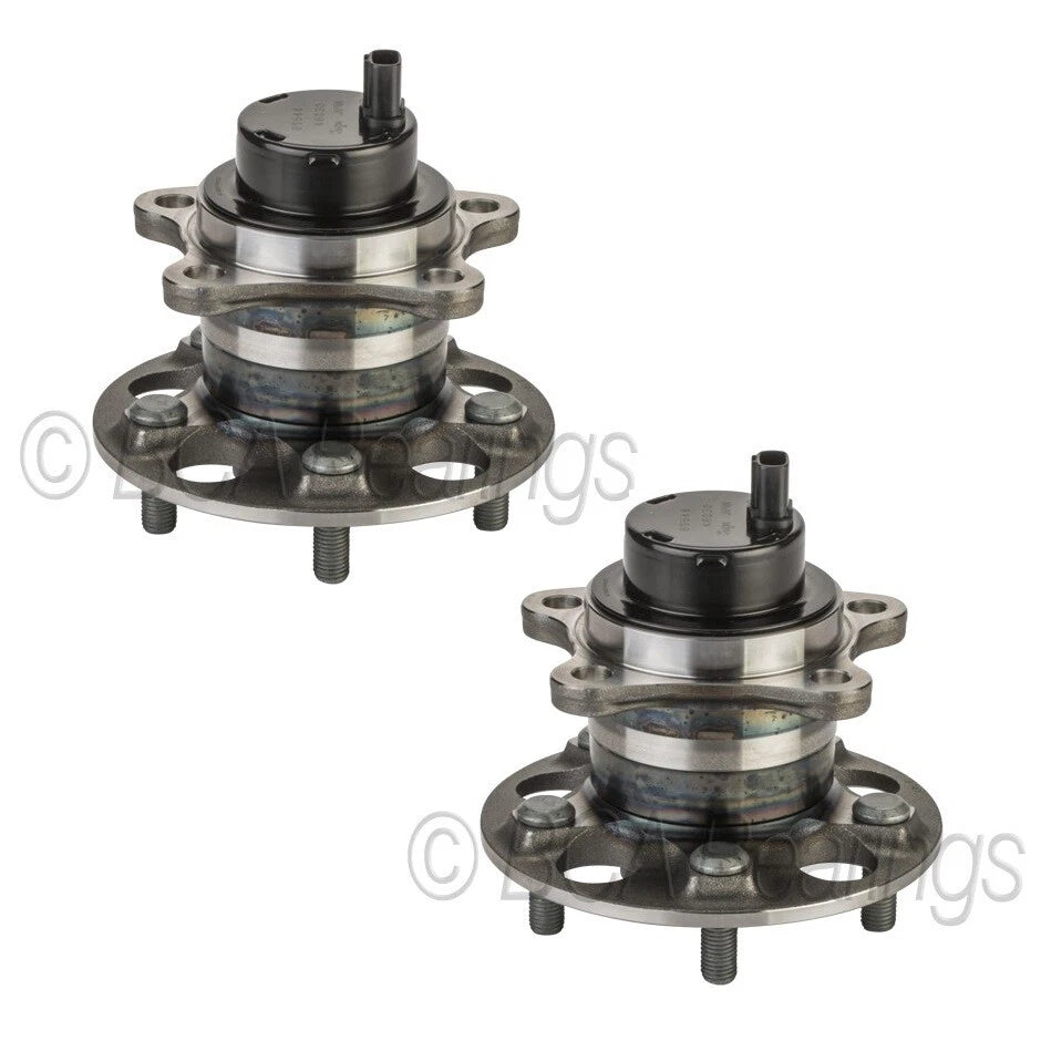Set of 2 NTN Rear Wheel Bearing & Hub Assemblies for Lexus Toyota (FWD)