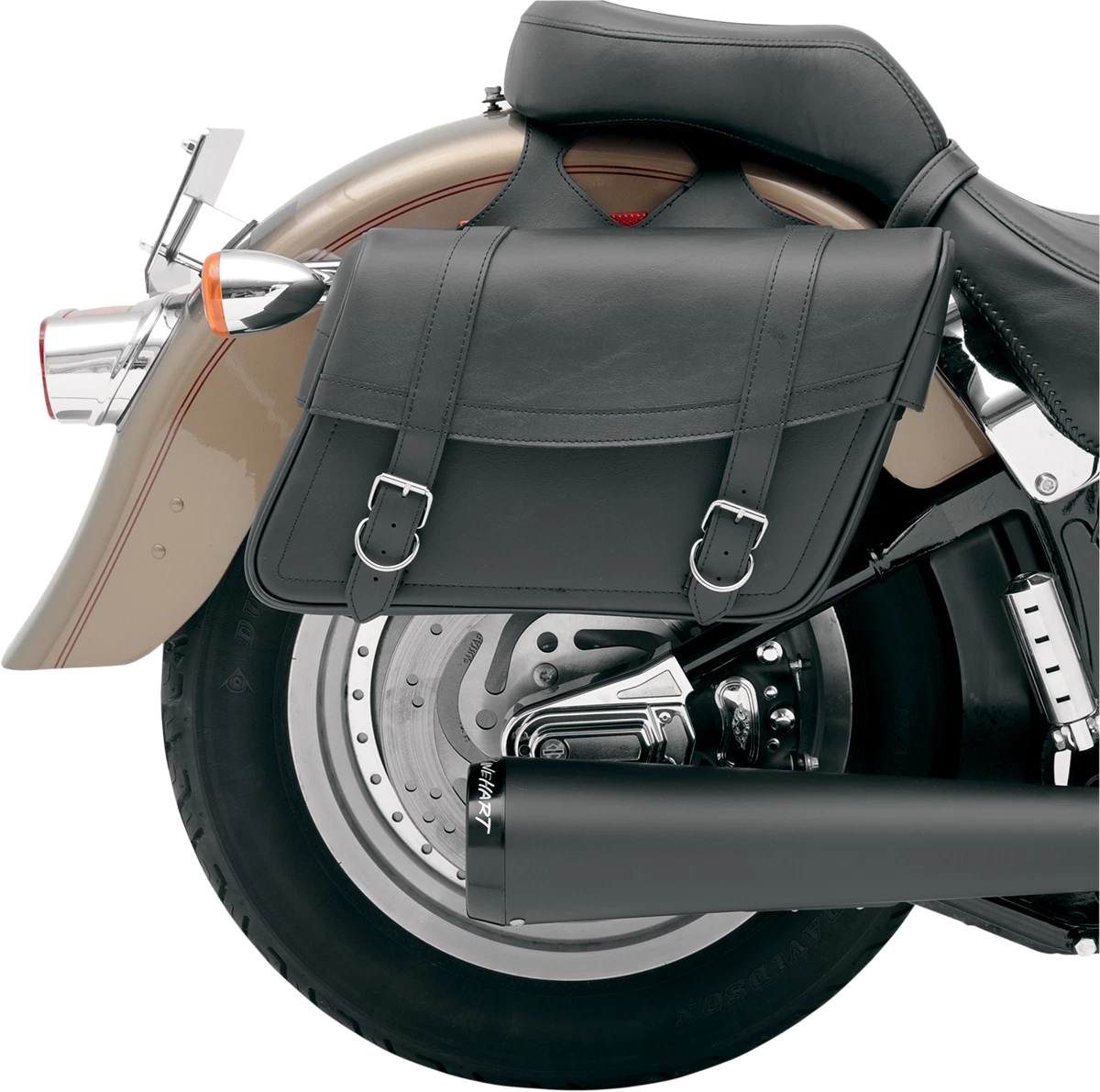 SADDLEMEN Highwayman Jumbo Slant-style Saddlebags for Motorcycle (X021-02-042)