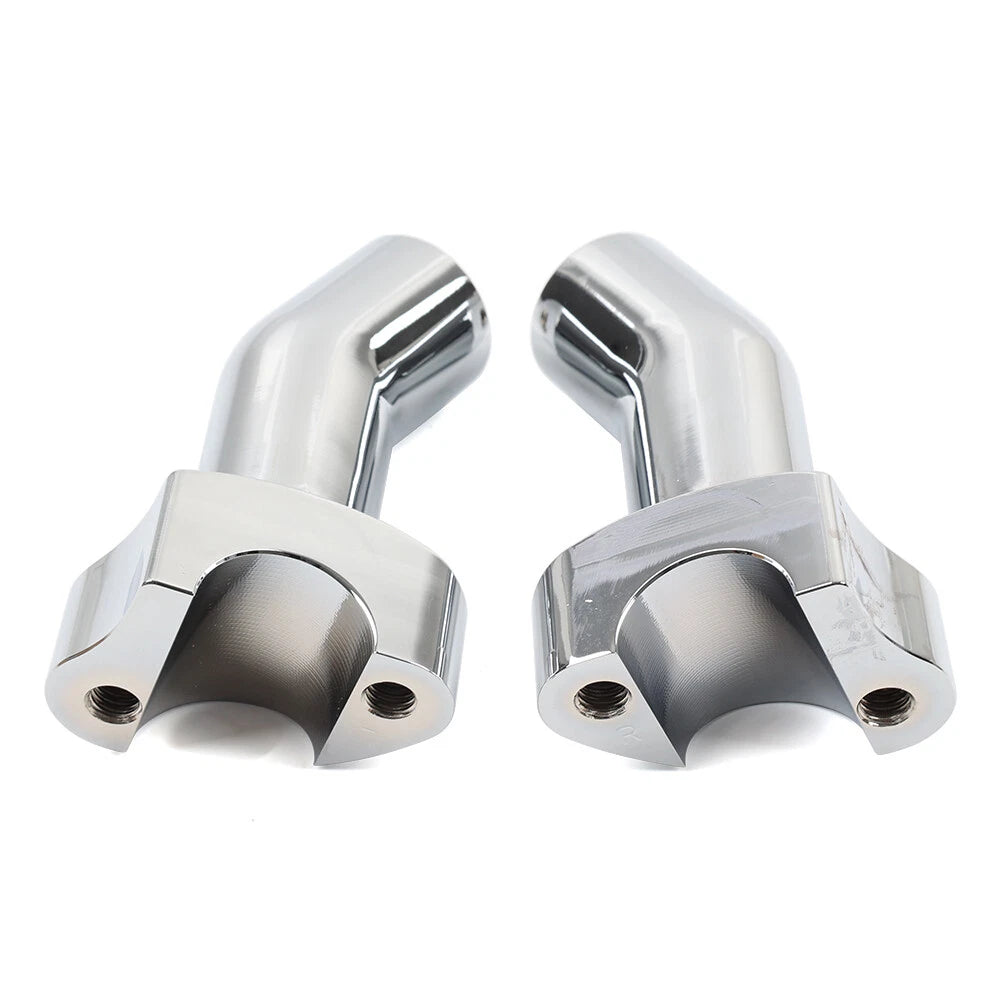 3.5" Pullback Handlebar Risers Chrome for Harley Dyna Softail Road King (1991–2023)