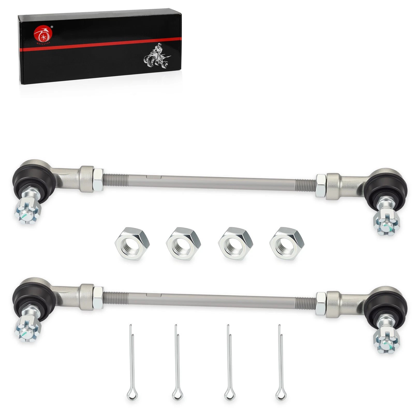 2 Tie Rods Set Left & Right for Polaris Scrambler 90 (2001–2002) #0450503 #0450504