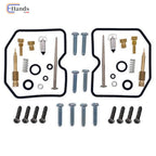 2X Carburetor Rebuild Repair Kit for Kawasaki ZZR250 EX250H (1990–2007)