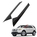 Set of 2 Windshield Outer Trim Pillar Molding for Ford Explorer (2011-2019)
