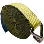 2" x 27ft Ratchet Tie Down Strap Set With J Hook for Truck (2–Pack, 2020–2025)