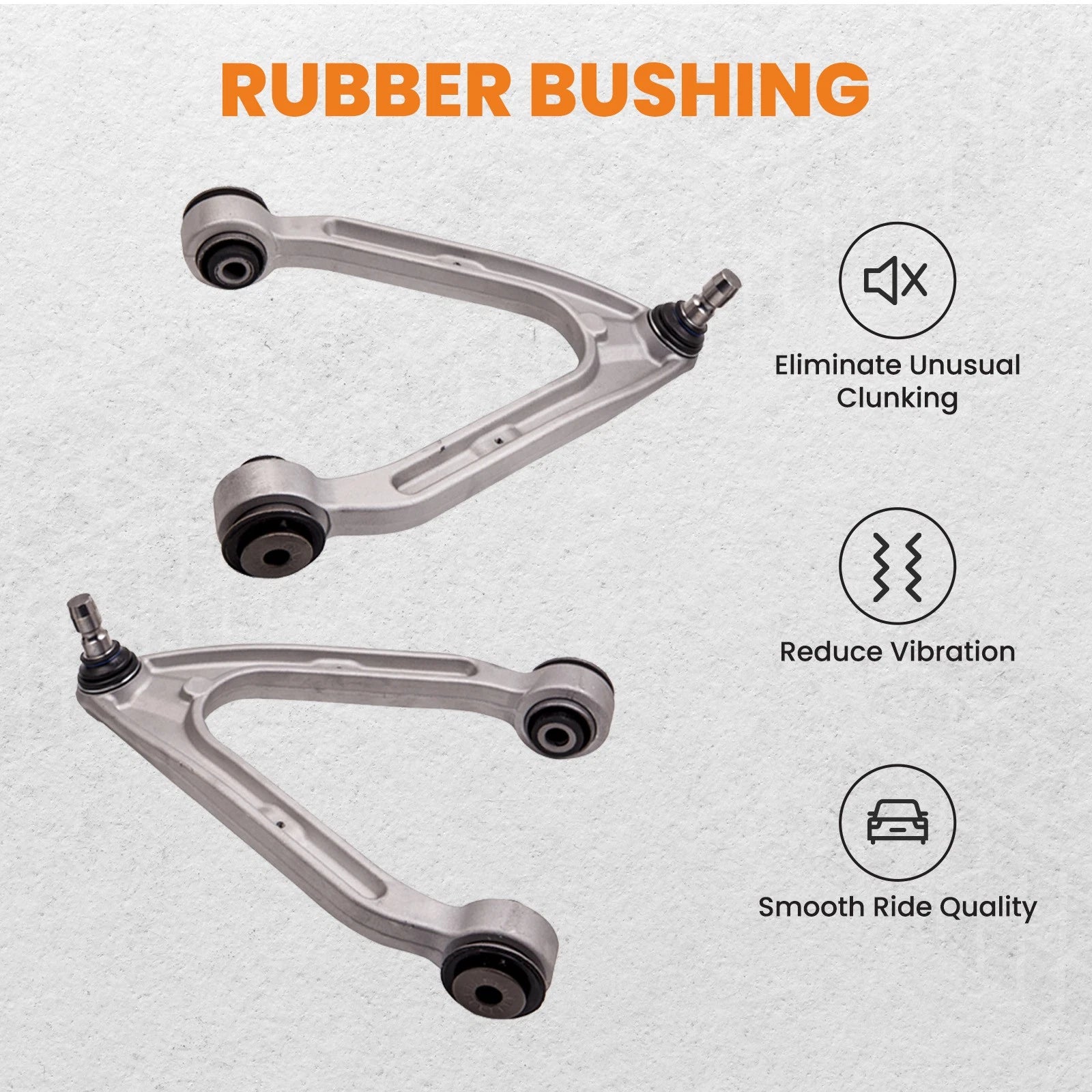 Front Upper Control Arms with Ball Joint for Hummer H3 H3T (2006–2010)