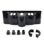 Unpainted Black Inner Fairing Switch Cap Kit for Harley Electra Glide (1996-2013)