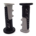1 Pair Gray Hand Grips for Yamaha XV1600, Suzuki, Honda