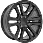 20 Inch Satin Black Wheel Replacement for 1988–2000 Chevy C2500