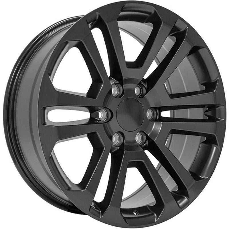 20 Inch Satin Black Wheel Replacement for 1988–2000 Chevy C2500