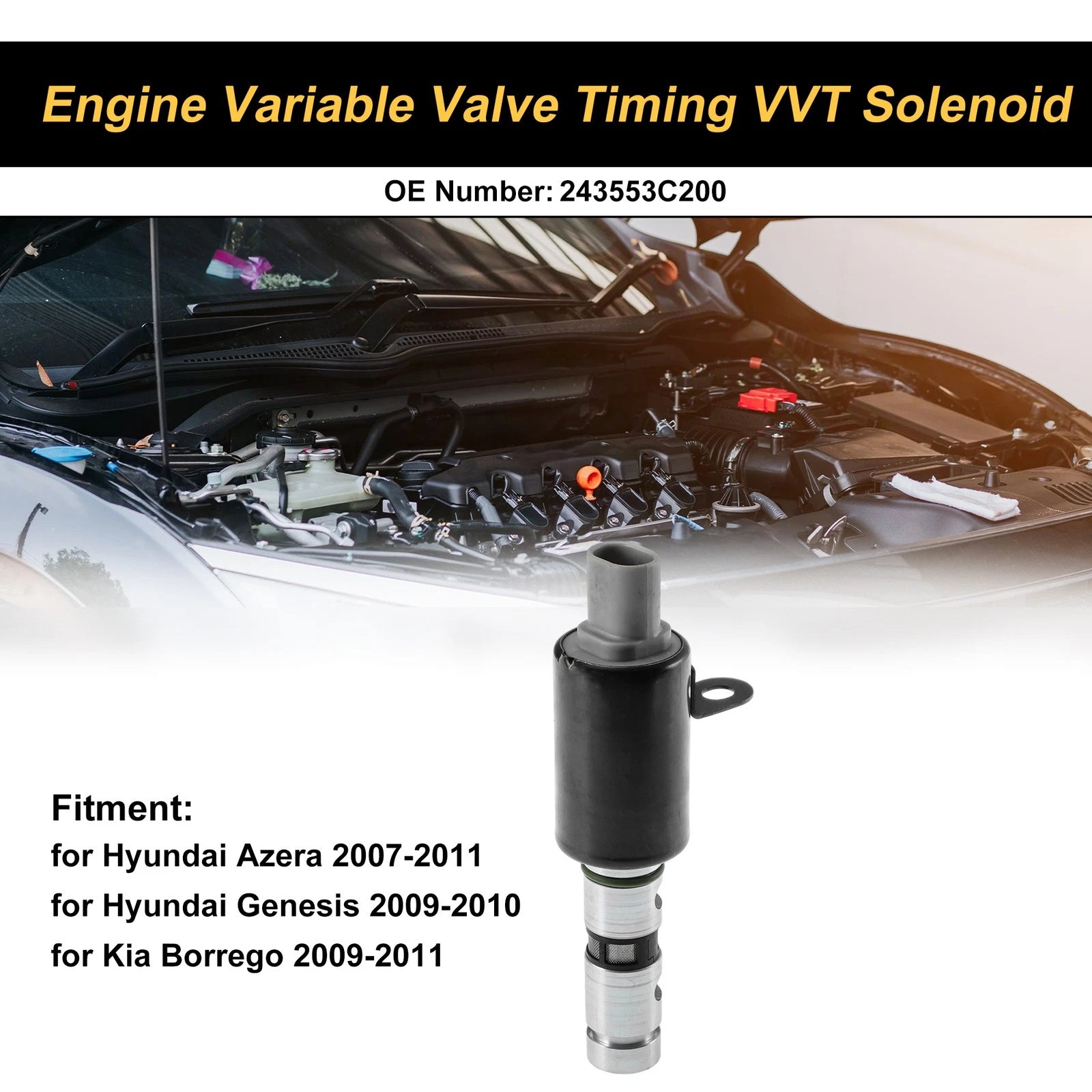 VVT Solenoid for Hyundai Azera (2007–2011) 243553C200