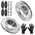 Front Brake Rotors and Pads Kit for Acura EL (1997–2005) Honda Civic Insight S3295