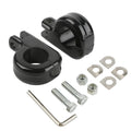 1 1/4" Footpeg Pegs for Harley (Fits Engine Guard Crash Bar)