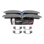 Set of 4 Bosch QuietCast Front Ceramic Brake Pads for Dodge 300 Challenger Charger Magnum (2005–2010)