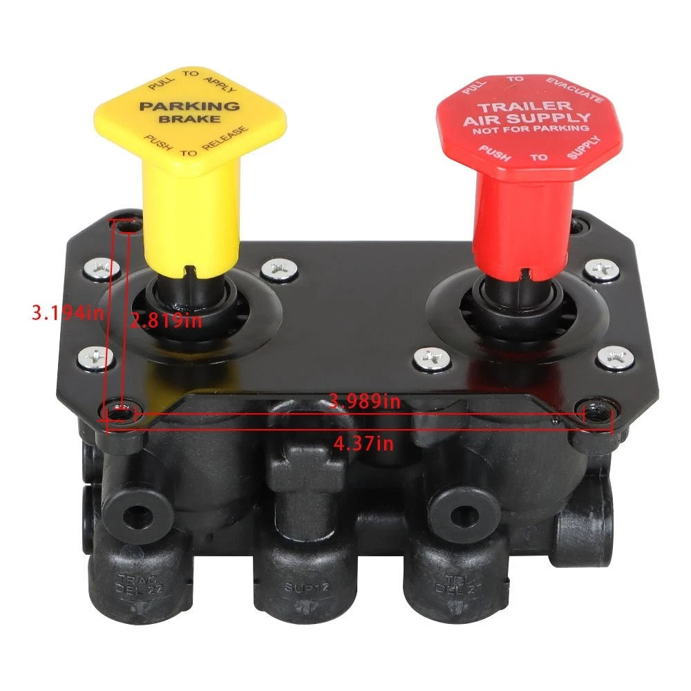 Dash Control Valve for Trailer Park Brake (Fits MV3)