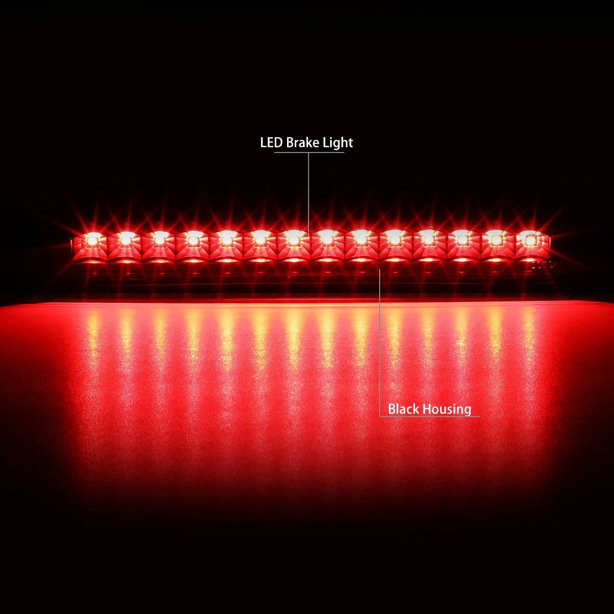 Full LED 3rd Tail Brake Light for Trailblazer Envoy (2002–2009)