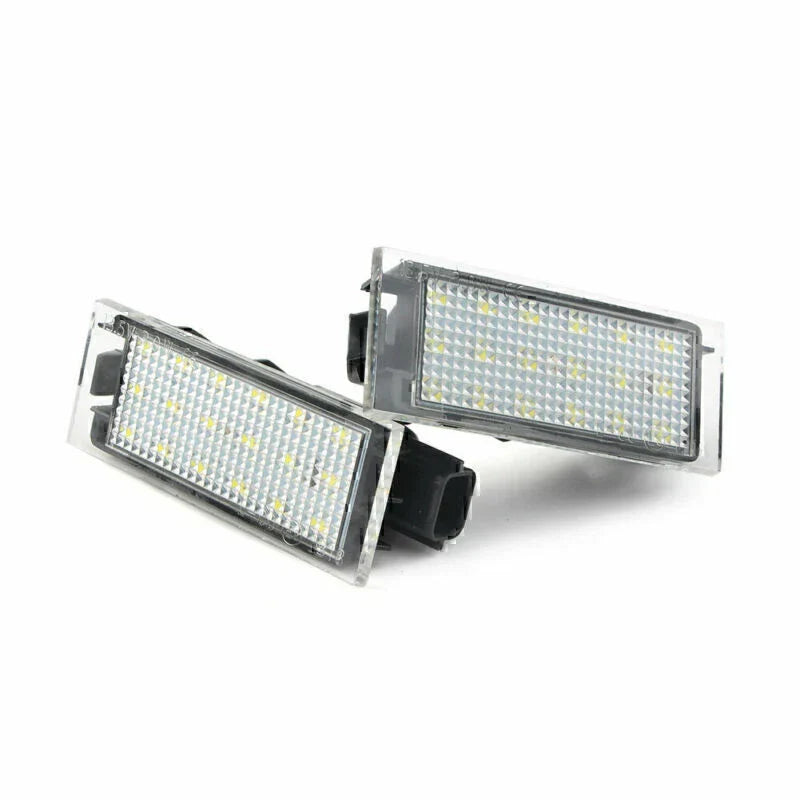 LED License Plate Lights for Renault Twingo Clio Megane (2007-2019)