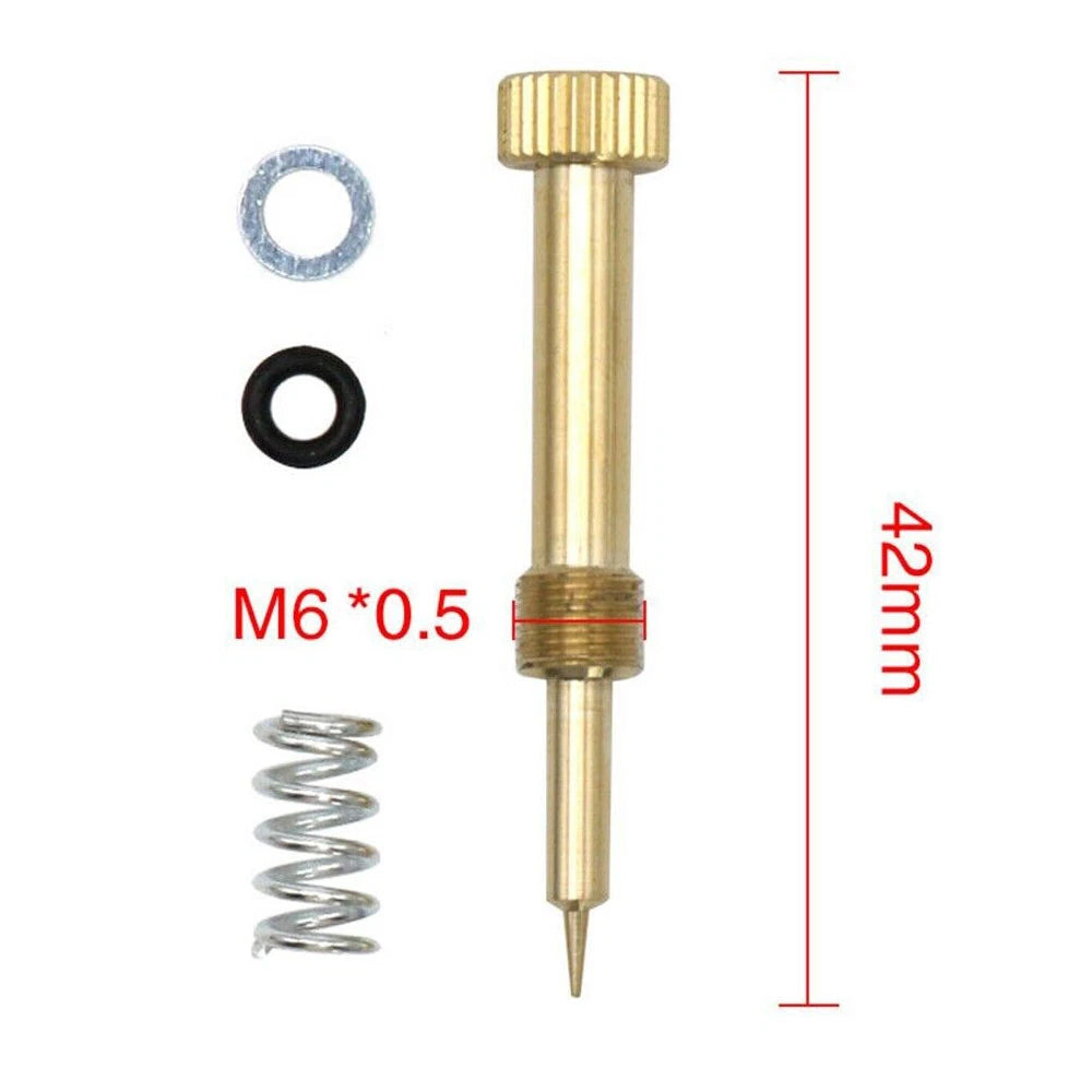 Carburetor Air Fuel Mixture & Idle Speed Adjustment Screw for Mikuni VM22