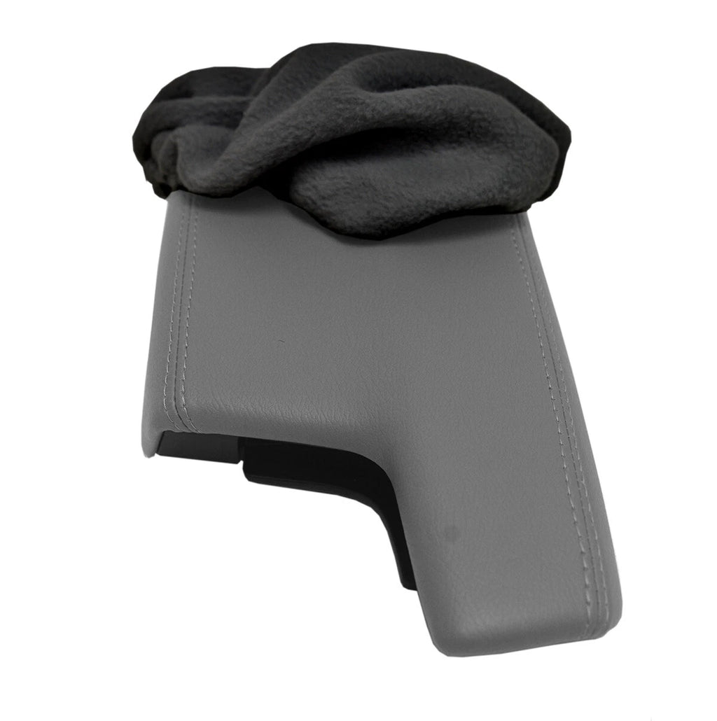 Fleece Console Lid Armrest Cover for Subaru Impreza (2017–2020) Black