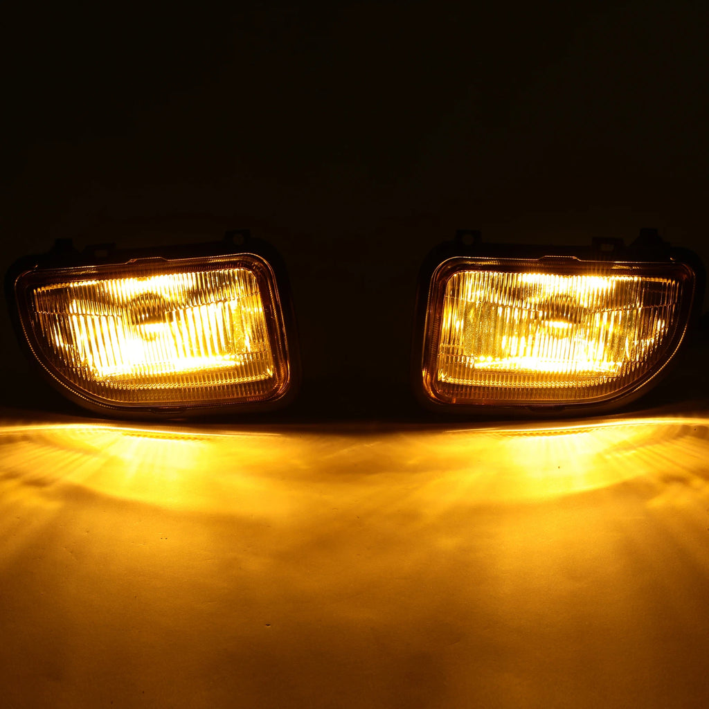 Set of 2 Yellow Fog Lights for Toyota MR2 (1991–1995)