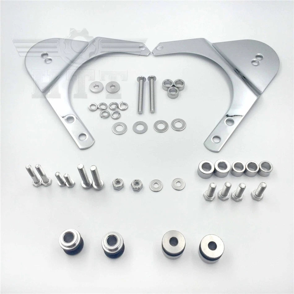 4-point docking hardware kit for Harley Touring (1997–2008) Road King, Street Glide