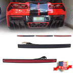 Smoke Red LED Rear Bumper Reflector for Chevy Corvette C7 (2014–2019)