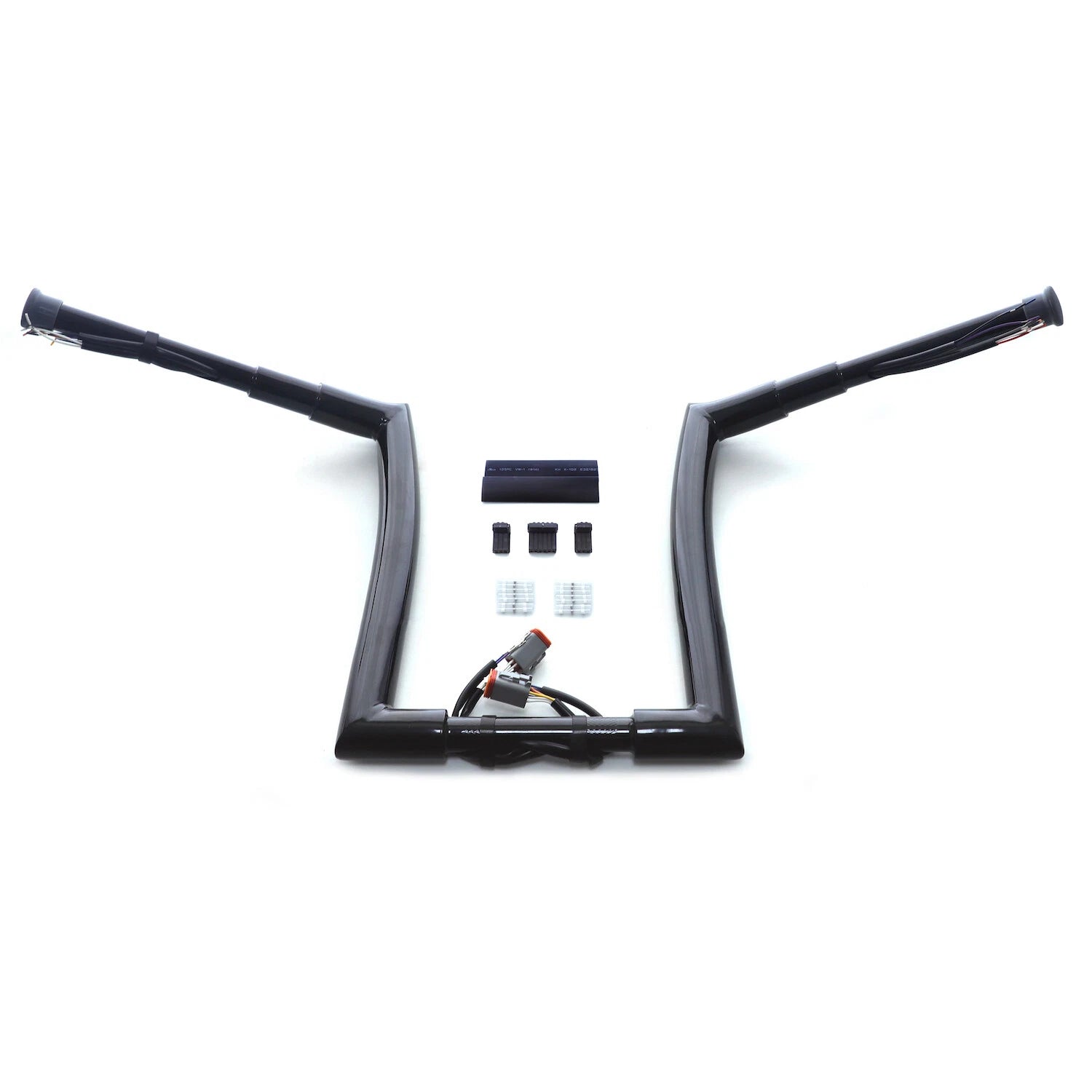 12" Rise Prewired Handlebar for Harley Softail Sportster Dyna Road King (1996–2006)