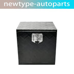 18" x 17" x 18" Black Aluminum Tool Box for Pickup Truck (Fits )