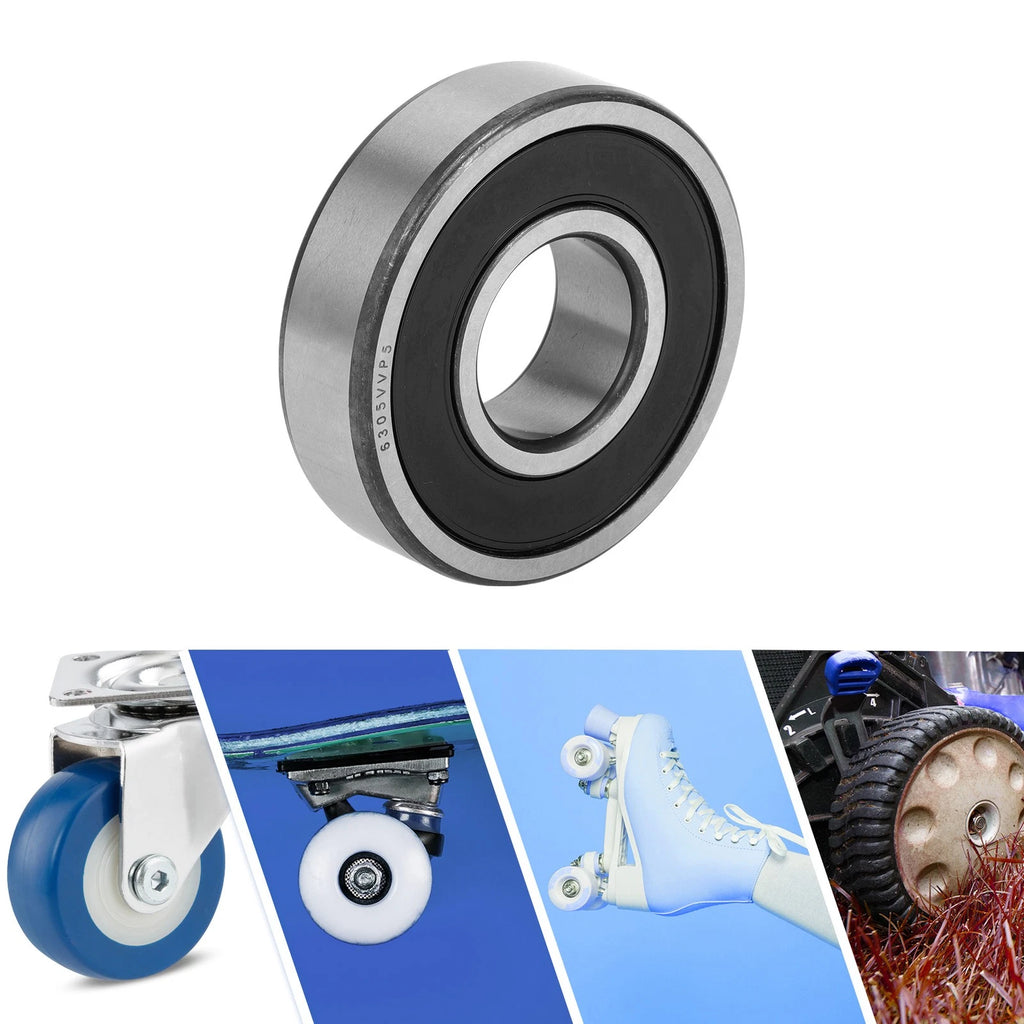 Deep Groove Ball Bearing 6305VV for Scooter Skateboard Wheel (25x62x17mm)