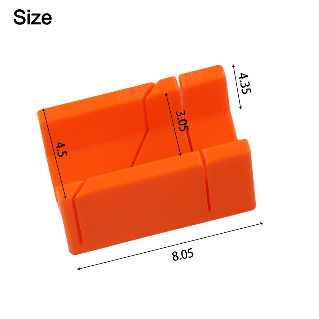 Mitre Box for Wood Cutting with 45 & 90 Degree Slots